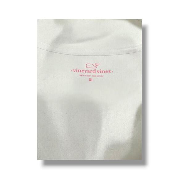 Vineyard Vines Men’s XL White Whale Logo 1/4 Zip Pullover Sweater - Picture 4 of 5